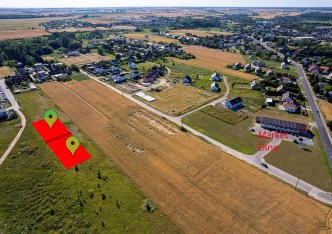 działka na sprzedaż - Kaźmierz, Kiączyn